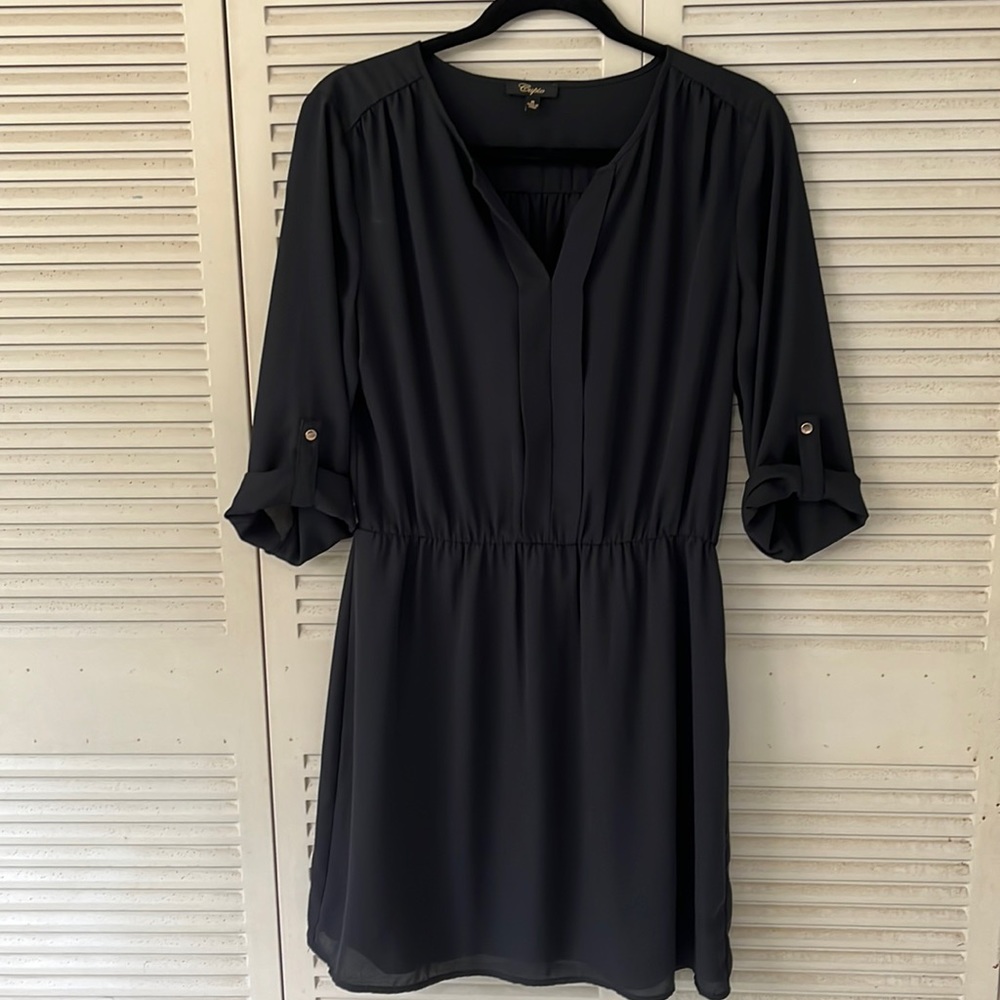 Cupio Black Dress, Size M.
